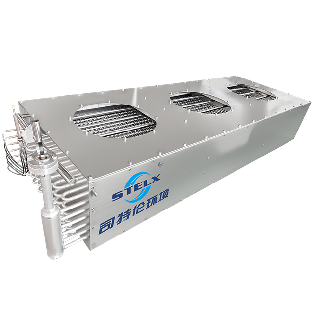 Unidades evaporadoras de pré-resfriamento e recongelamento de alumínio de qualidade alimentar