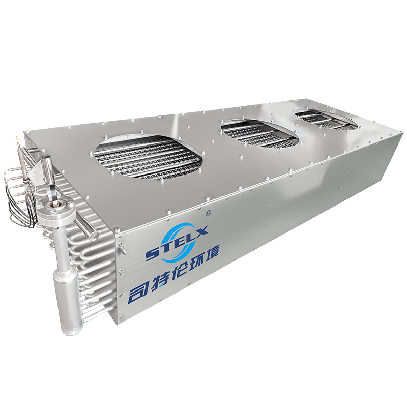 Unidades evaporadoras de pré-resfriamento e recongelamento de alumínio de qualidade alimentar