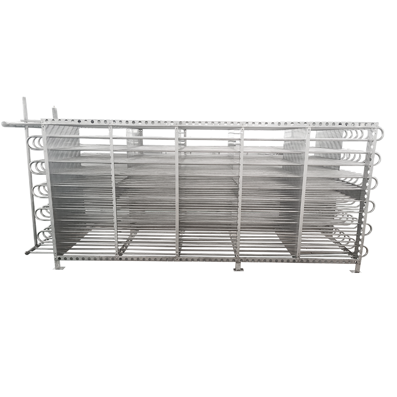 Venda quente SS316/304 evaporador trocador de calor de qualidade alimentar bobina de pré-resfriamento