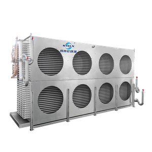 Evaporador espiral de explosão industrial compatível com amônia