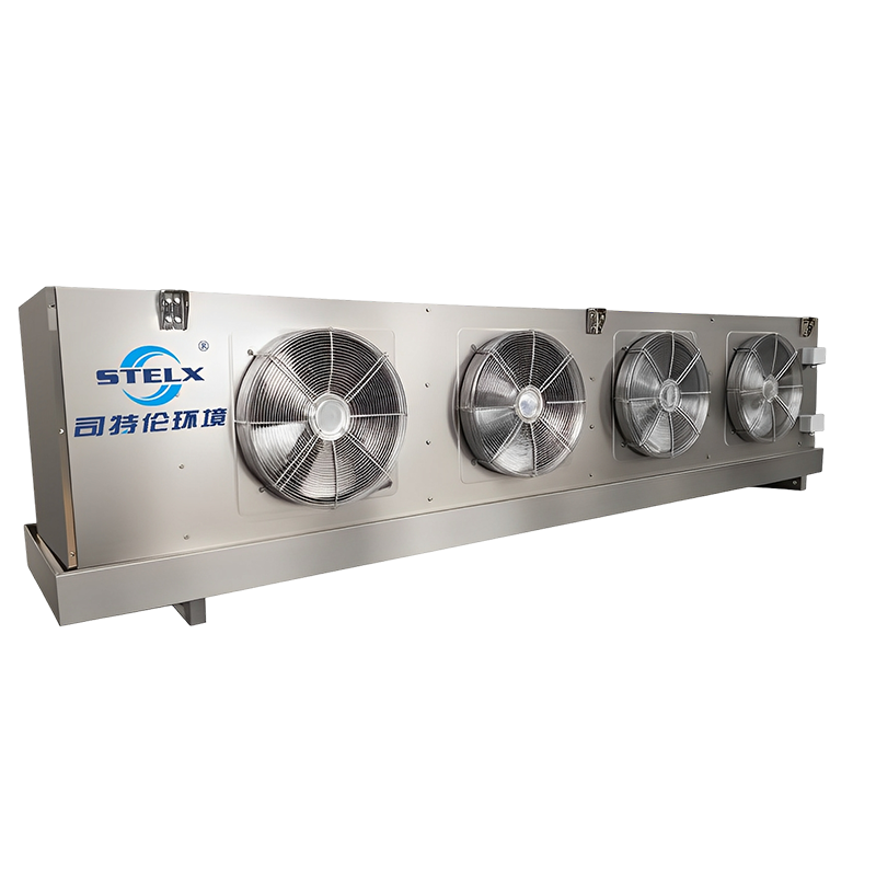 Refrigerador de ar cúbico com baixo consumo de energia para salas frias de alta temperatura