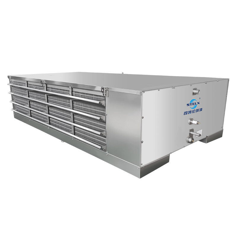 Resfriador de ar de descarga dupla Downdraft montado no teto