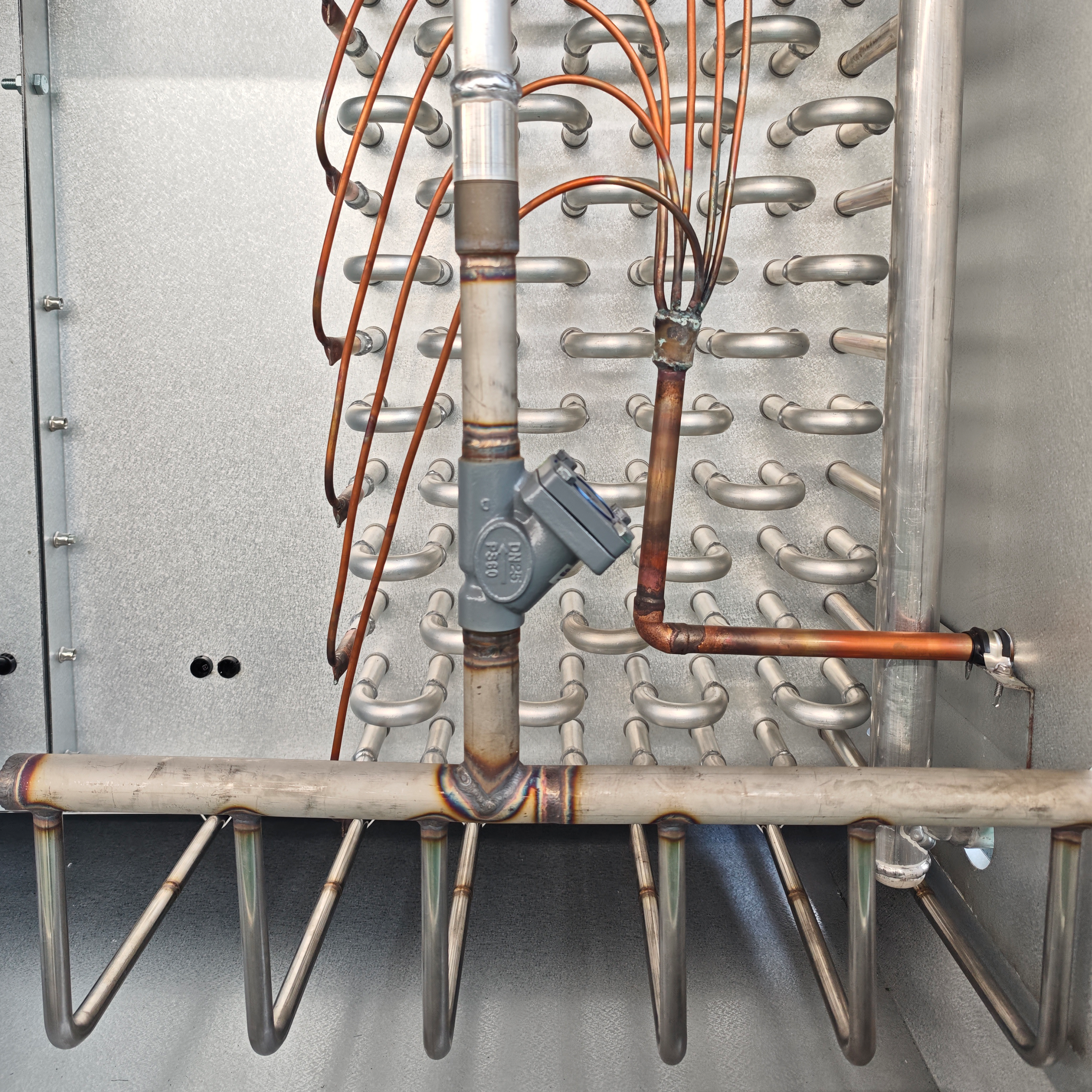 Descongelamento com g&aacute;s quente