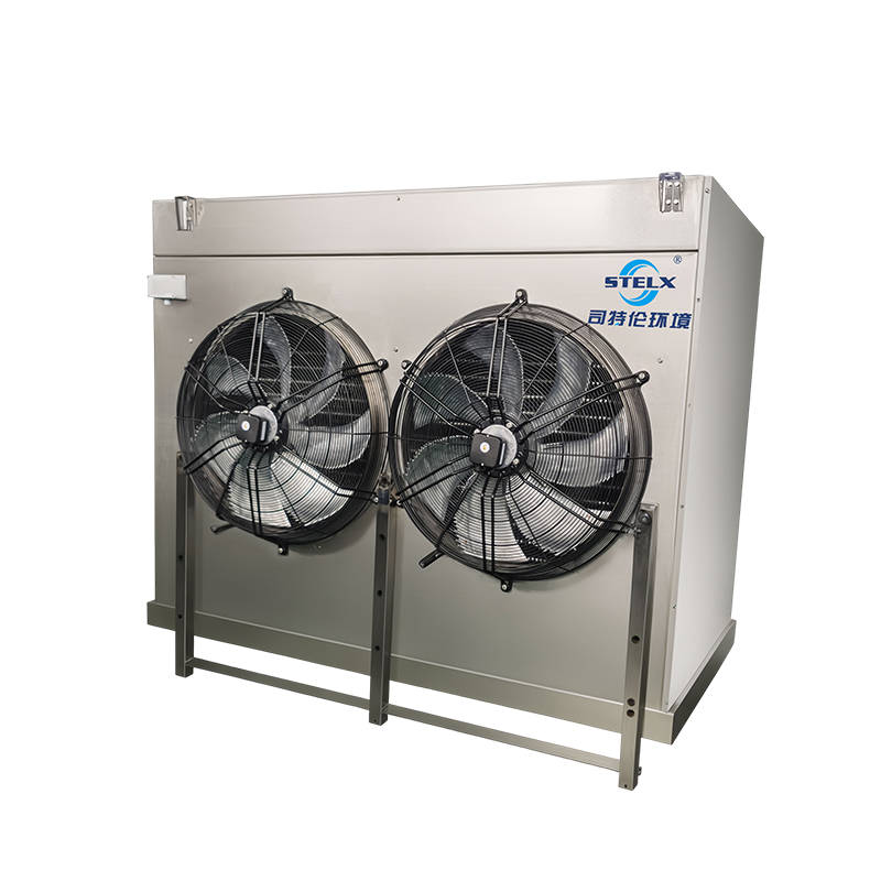 Assoalho que está unidades industriais do evaporador do congelador de explosão para o grande armazenamento frio