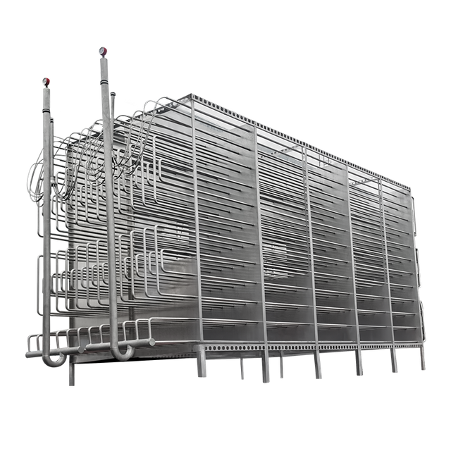 Venda quente SS316/304 evaporador trocador de calor de qualidade alimentar bobina de pré-resfriamento