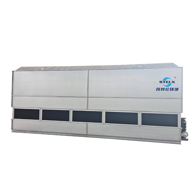 Condensador evaporativo com trocador de calor com eficiência energética de alta qualidade