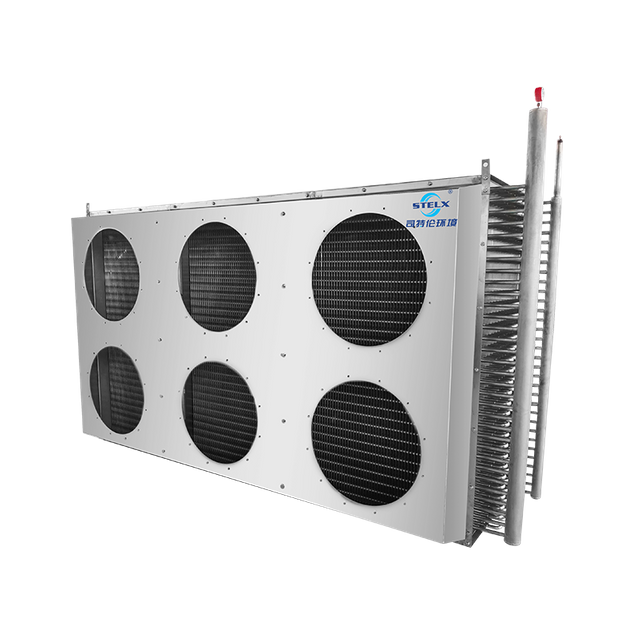 Evaporador espiral de explosão industrial compatível com amônia