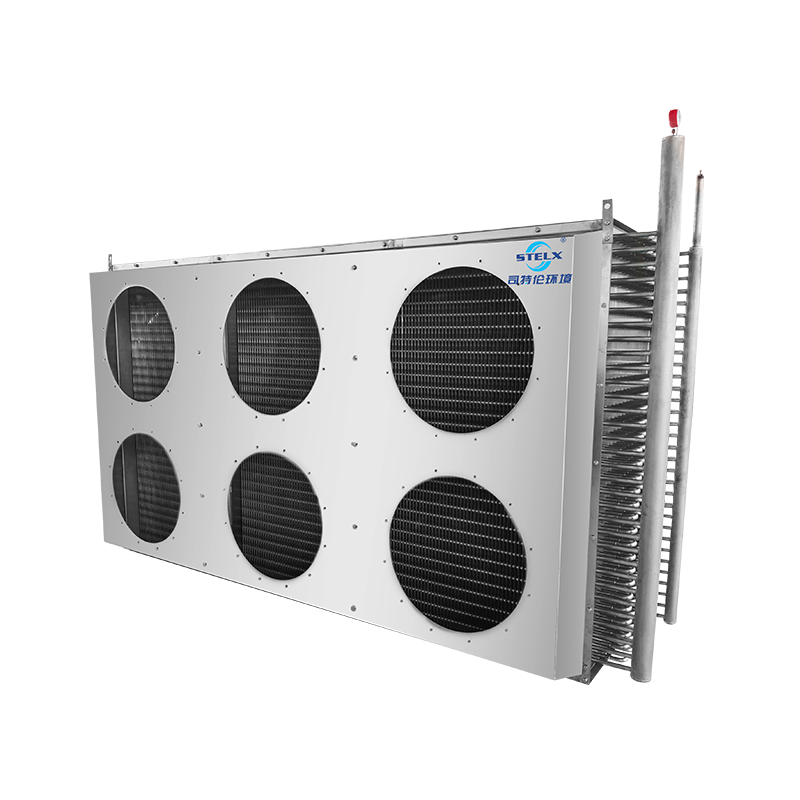 Evaporador espiral de explosão industrial compatível com amônia