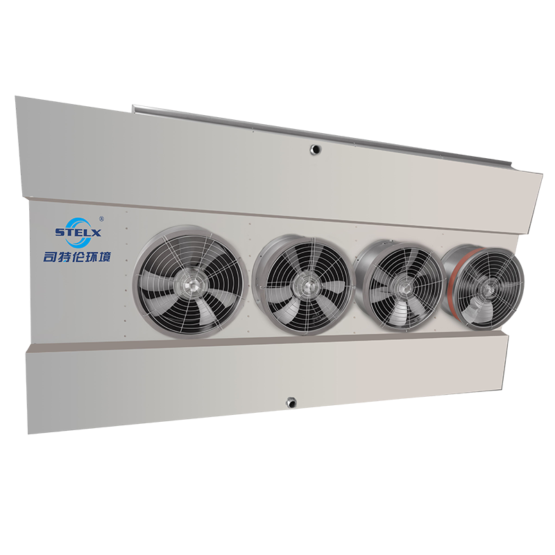 Resfriador de ar de descarga dupla Downdraft montado no teto