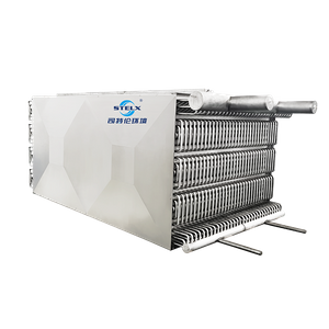 Evaporador congelador espiral de empilhamento de aço inoxidável-AlMg