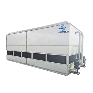 Condensador evaporativo com trocador de calor com eficiência energética de alta qualidade