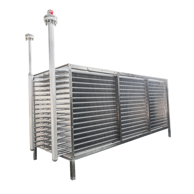 Evaporador congelador de túnel de aletas azuis de amônia com maior eficiência do sistema para a indústria alimentícia