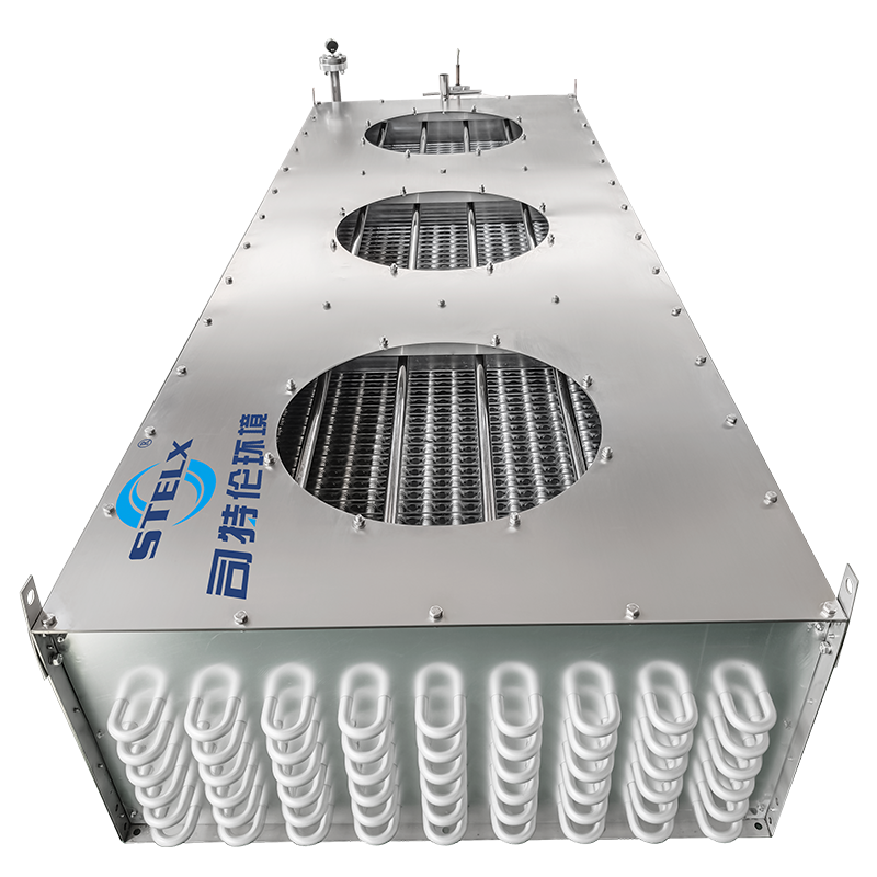 Unidades evaporadoras de pré-resfriamento e recongelamento de alumínio de qualidade alimentar