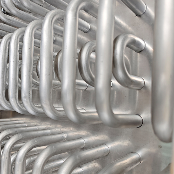 Curva em U de alum&iacute;nio