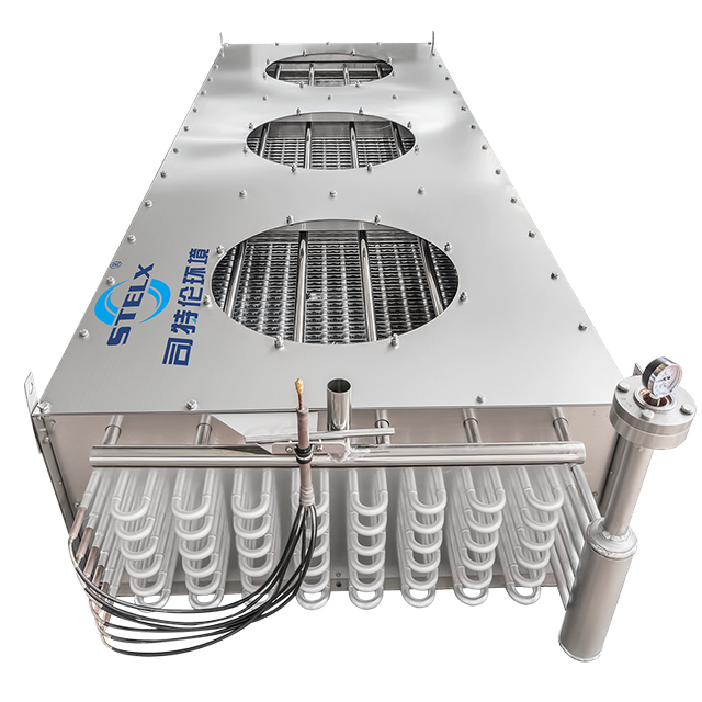 Unidades evaporadoras de pré-resfriamento e recongelamento de alumínio de qualidade alimentar