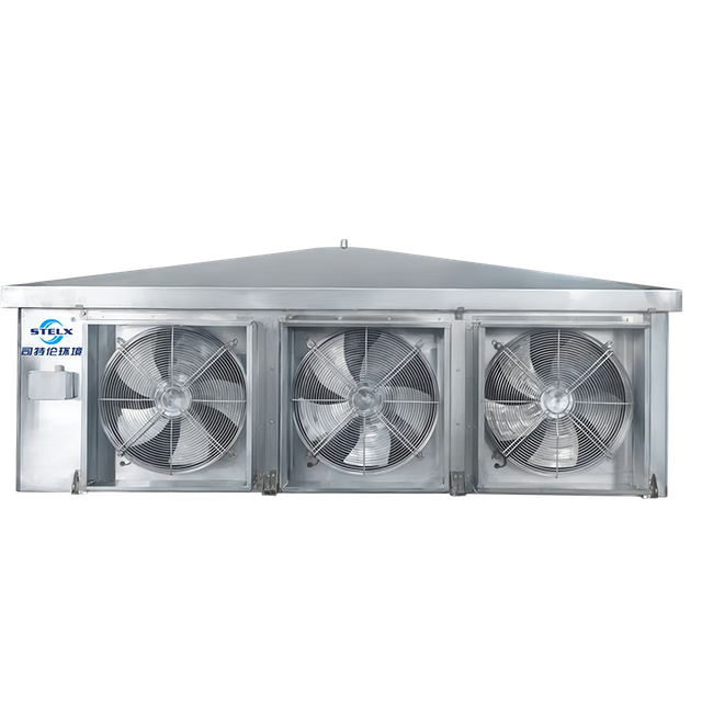 Evaporador industrial confiável de baixo ruído para armazenamento a frio