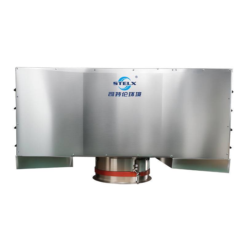 Resfriador de ar de descarga dupla Downdraft montado no teto