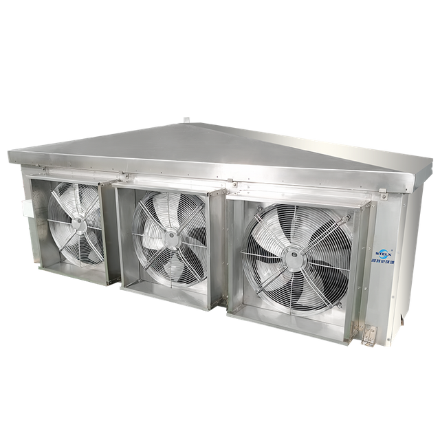 Evaporador industrial confiável de baixo ruído para armazenamento a frio