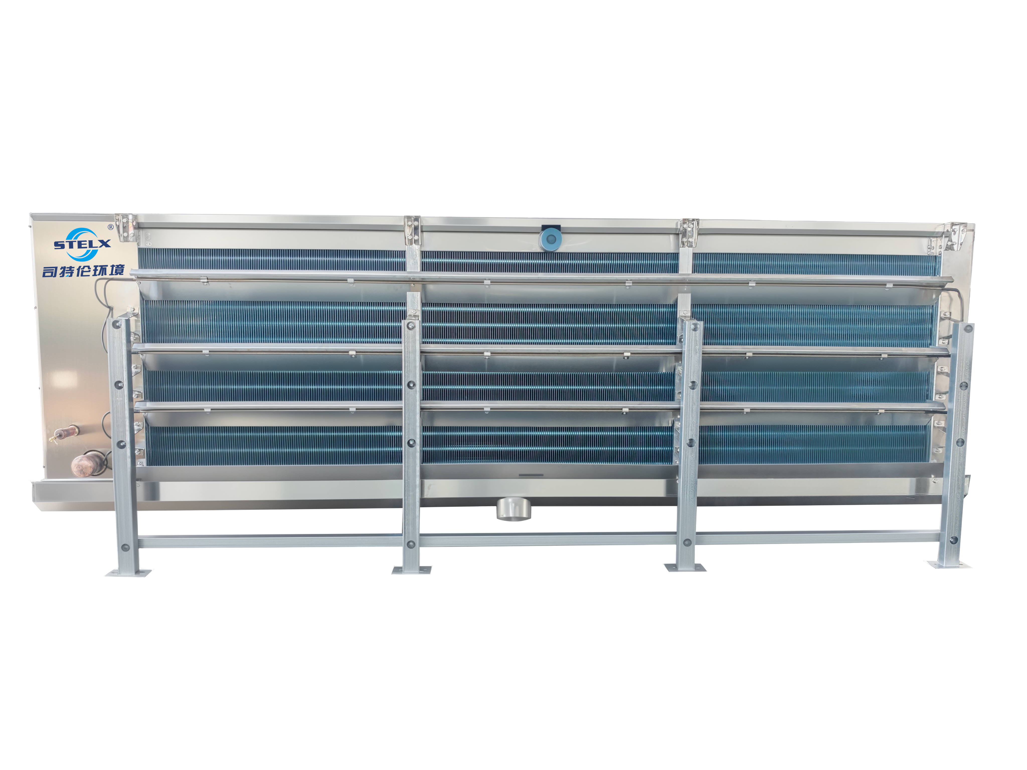 Resfriador de ar de longo alcance, alto desempenho e baixa temperatura